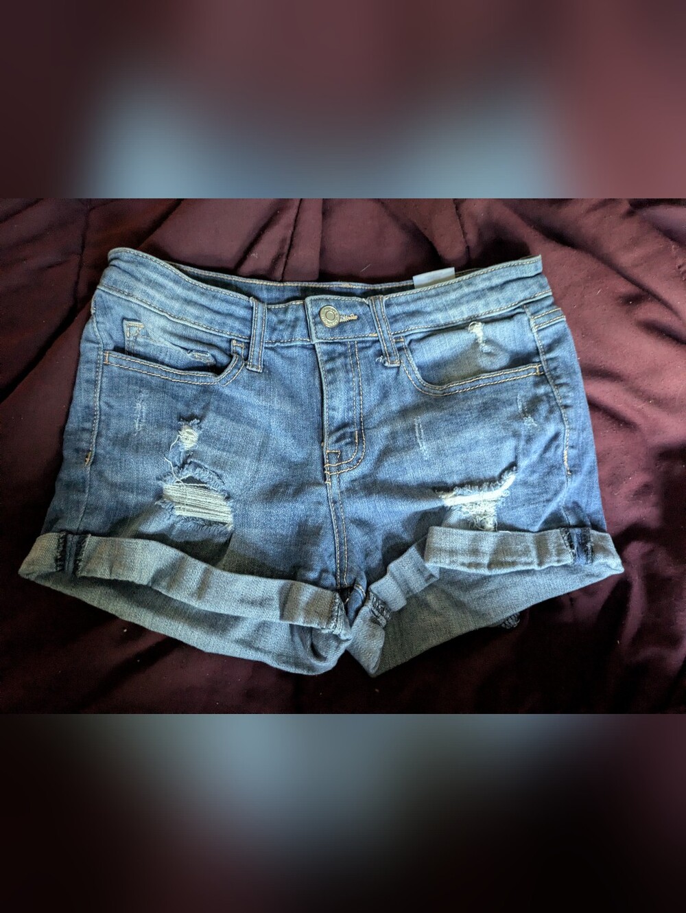 Klique B Distressed Denim Shorts - Flawless & Summer Ready! ✨‎